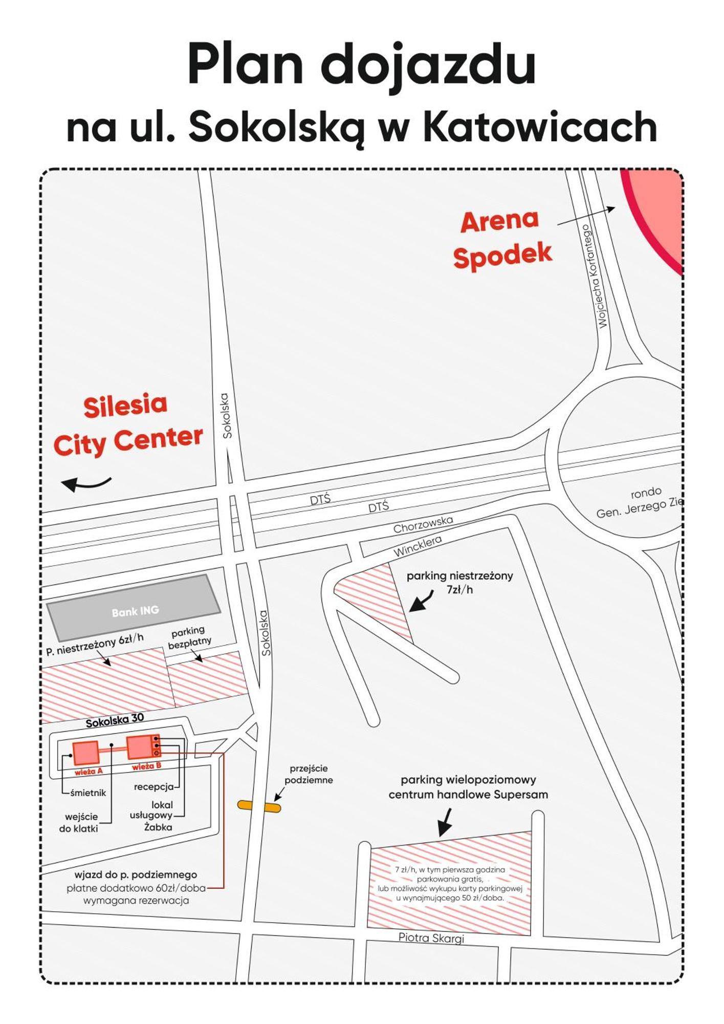 Kairos Apartments -Tower II Premium - Darmowy Parking, Silownia, Sauna - Scisle Centrum Катовіце Екстер'єр фото