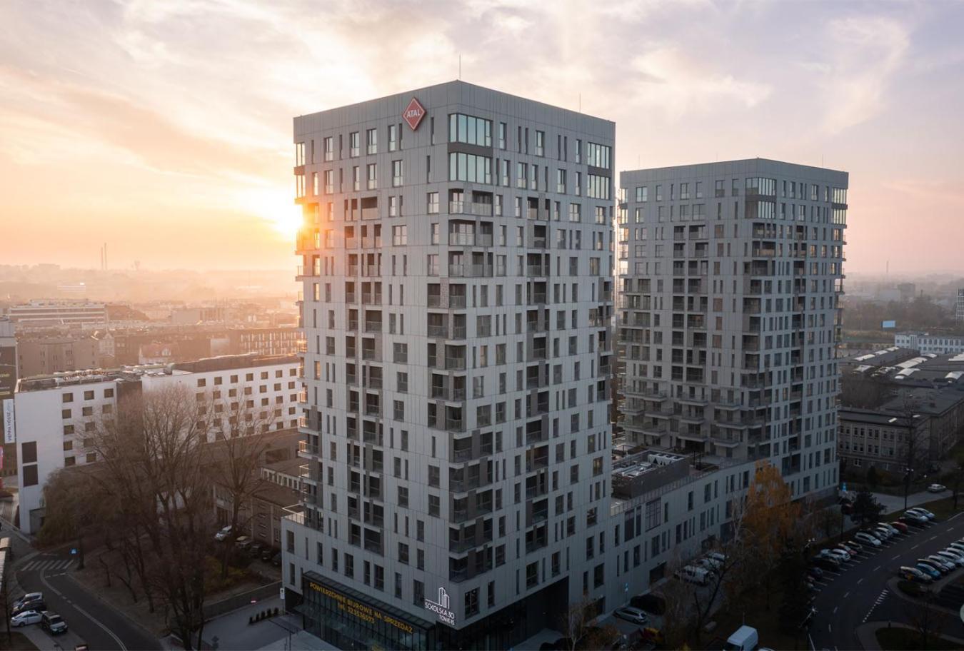 Kairos Apartments -Tower II Premium - Darmowy Parking, Silownia, Sauna - Scisle Centrum Катовіце Екстер'єр фото